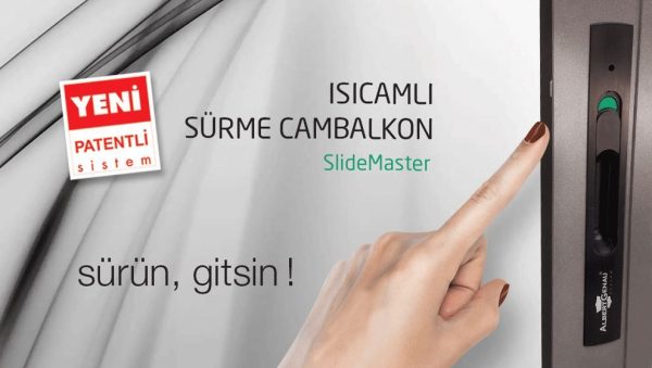 Slide Master Isıcamlı Sürme Cam Balkon